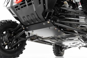 Honda Pioneer 1000 Frame Stiffener - Rough Country - Heavy-Duty, Powder-Coated - '16-'24